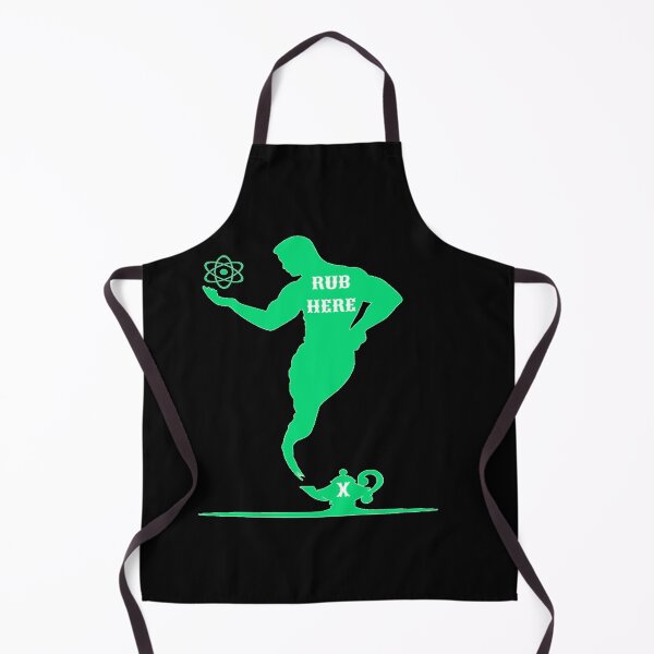 Item preview, MUSCULAR GENIE - RUB HERE designed and sold by MrCreativeArts.