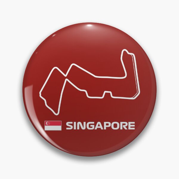 Item preview, Circuit 2022 - Eighteenth Race of the Season (Singapore GP - Red BG) designed and sold by FilipeFerreira.
