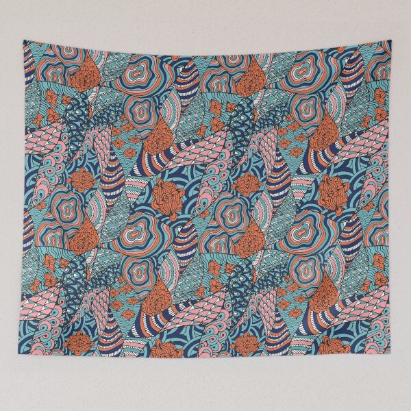 Item preview, hippie psychedelic print designed and sold by Argunika.