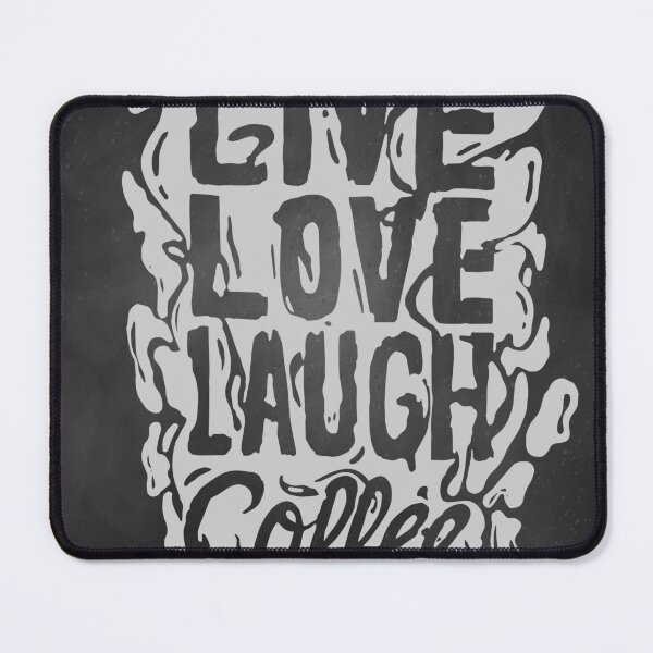 Item preview, Live Love Laugh Coffee — ☕ Coffee blackboard lettering quote designed and sold by GreekTavern1979.