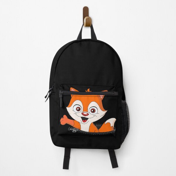 Item preview, Fox Out of Zippered Kangaroo Pocket designed and sold by ReadytoWork.