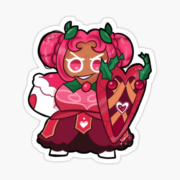 "Hollyberry Cookie Sticker" Sticker for Sale by pasteldemon Redbubble