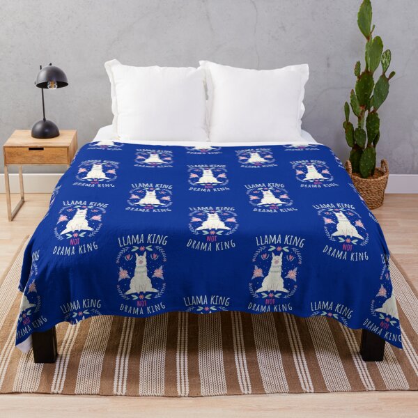Item preview, Cool llama king not drama king design. designed and sold by NineJuly.
