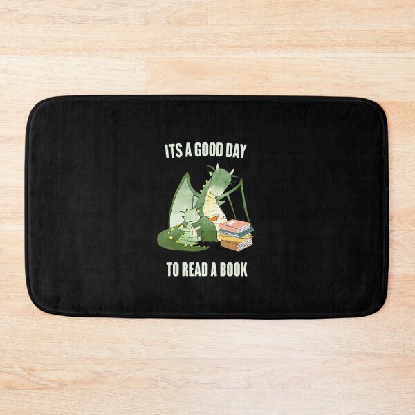 Item preview, its a good day to read a book bookworm book dragon designed and sold by damone7.