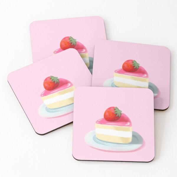 Item preview, Sweet cake with strawberry  designed and sold by E2somie Art.