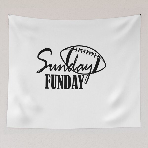 Item preview, Sunday Funday Football Sport T-Shirt Short Sleeve Casual Letter Print Shirt Top designed and sold by Anoirshop ⭐⭐⭐⭐⭐.