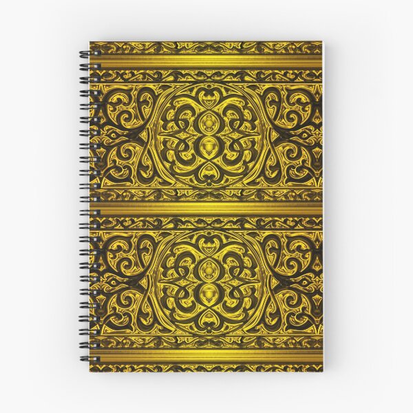 Item preview, Persian Pattern Design in Gold-Plate Effect designed and sold by kernowerno.