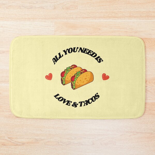 Item preview, All You Need Is Love and Tacos designed and sold by RoamingSonaa.