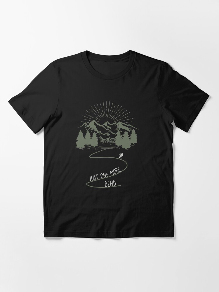 Shop Just One More Bend Funny Hiking Lover Outdoor T Shirts 