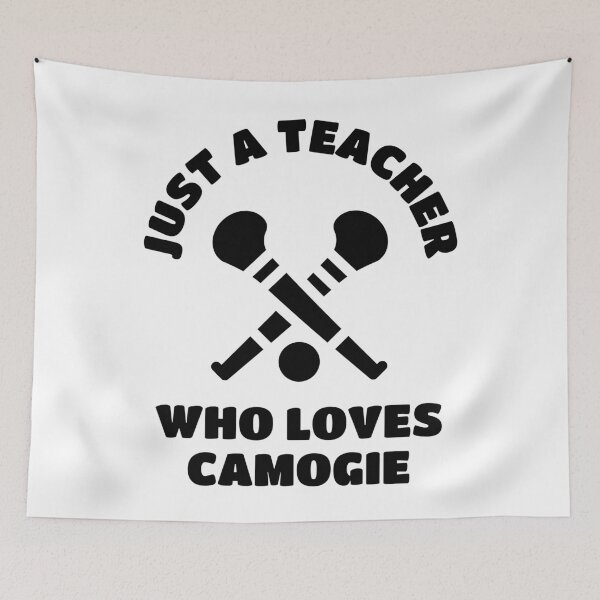Item preview, Just a teacher who loves camogie designed and sold by TheGreenGoat.