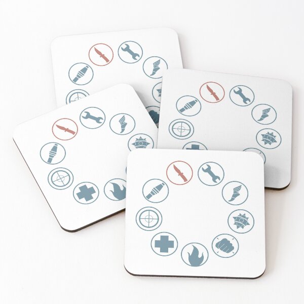 Item preview, TF2 Class icons BLU - spy among us designed and sold by Loadout.