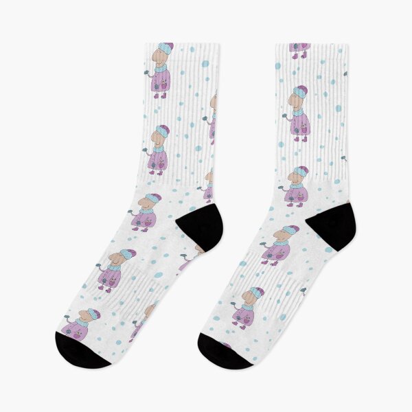 Item preview, Santa Claus catches snowflakes designed and sold by Olga81creative.