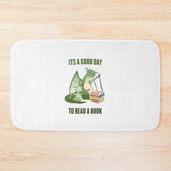 Item preview, its a good day to read a book bookworm book dragon designed and sold by damone7.