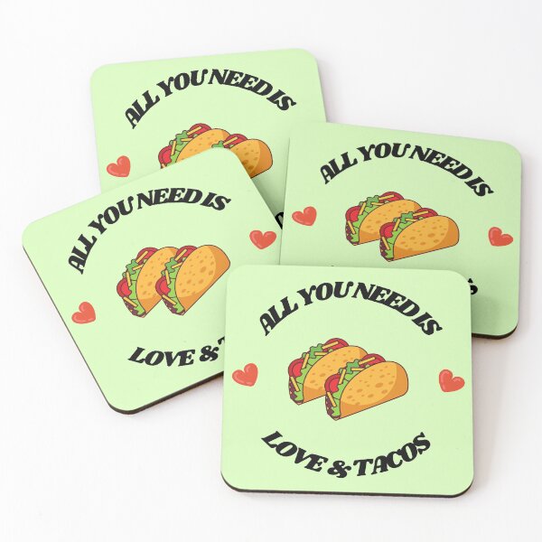 Item preview, All You Need Is Love and Tacos designed and sold by RoamingSonaa.