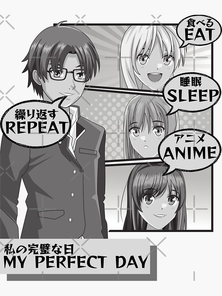  Eat Sleep Anime Memes Repeat - Funny Japanese Anime