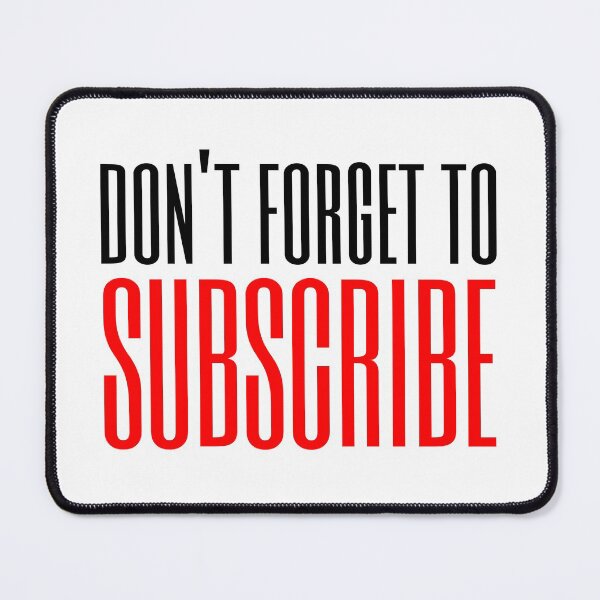 Item preview, Don't forget to Subscribe! designed and sold by aj4787.