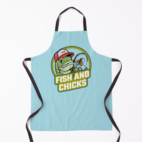 Item preview, Funny Fisherman Fish and Chicks designed and sold by ShineEyePirate.