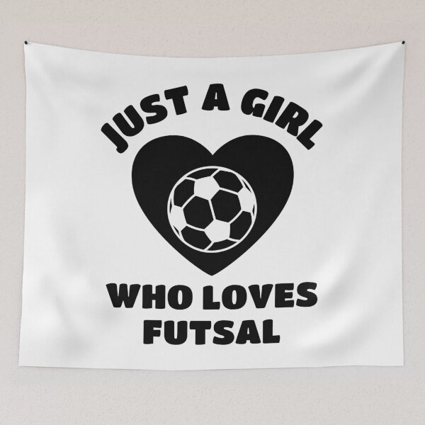 Item preview, Just a girl who loves futsal designed and sold by TheGreenGoat.