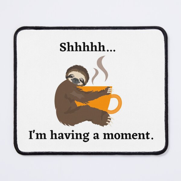Item preview, Sloth -- Lazy Coffee Lovers designed and sold by AbdullahMuneer.