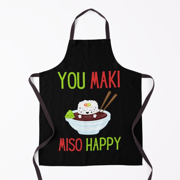 Item preview, Funny You Maki Miso Happy Japanese Food Valentine's Day Gift designed and sold by Gifts-Trend.