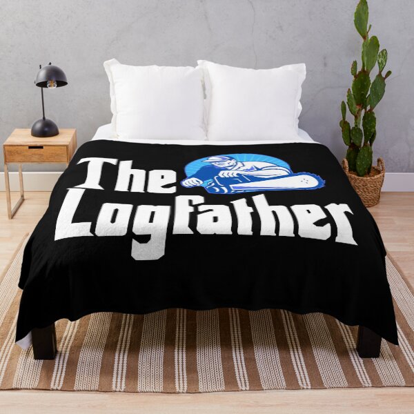 Item preview, The Logfather-Play On Words-Logger-Outdoorsman-Arborist-Forestry Worker designed and sold by SighFly52.