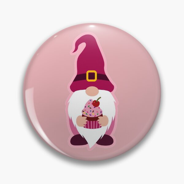 Item preview, VALENTINTE GNOMIE WITH CUPCAKE  designed and sold by GamaArtDesign.