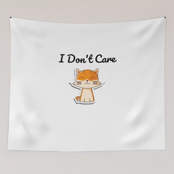 Item preview,  Cat Say Hey I Don't Care Funny Cute Gift T-shirt  designed and sold by Issa ★★★★★.