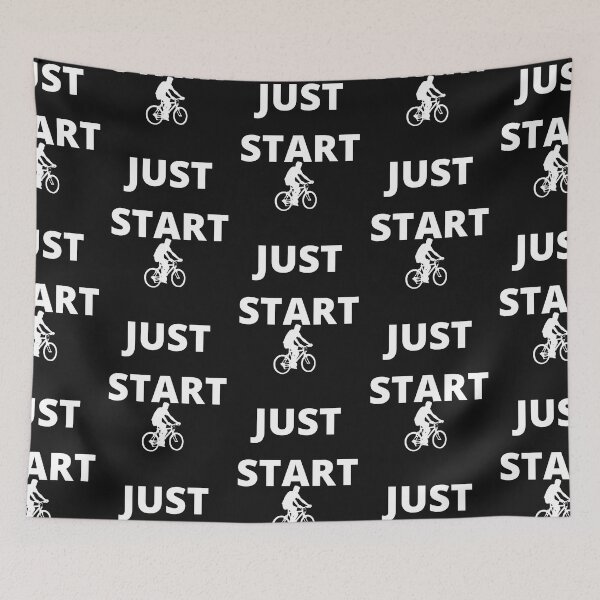 Item preview, Just start, Ride a bike designed and sold by Highhocreations.