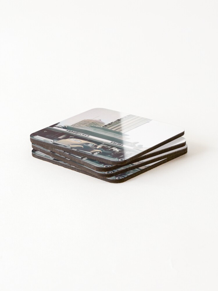 Thumbnail 4 of 5, Coasters (Set of 4), Drive-In designed and sold by dscanning.