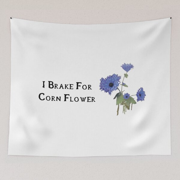 Item preview, I Brake For Corn Flower designed and sold by KatWorkzShop.
