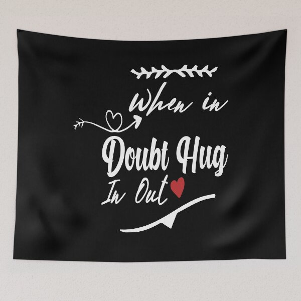 Item preview, When In Doubt Hug It Out - valentines day - funny Gaming couples gift idea designed and sold by Yonshop.