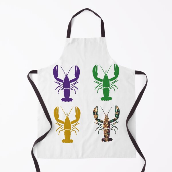 Item preview, Mardi Gras Crawfish Pattern designed and sold by Creole Content Creations.