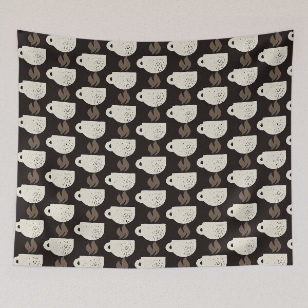 Item preview, Cup Of Coffee Pattern - Coffee Pattern - Coffee Slogan designed and sold by jacnotjac.