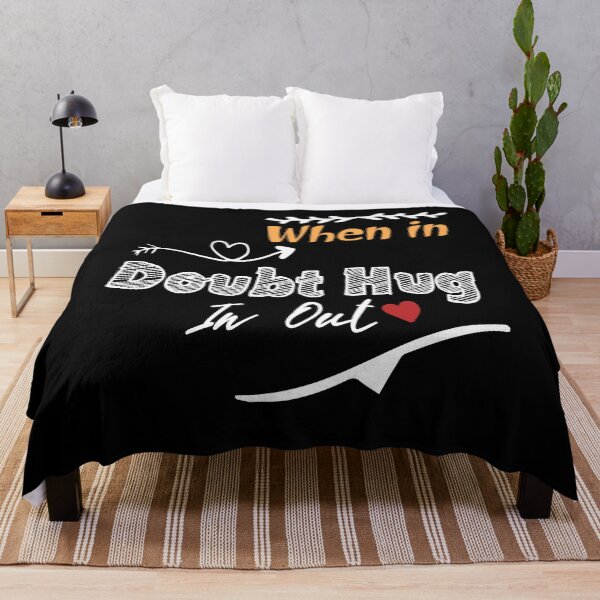 Item preview, When In Doubt Hug It Out - valentines day - funny Gaming couples gift idea designed and sold by Yonshop.
