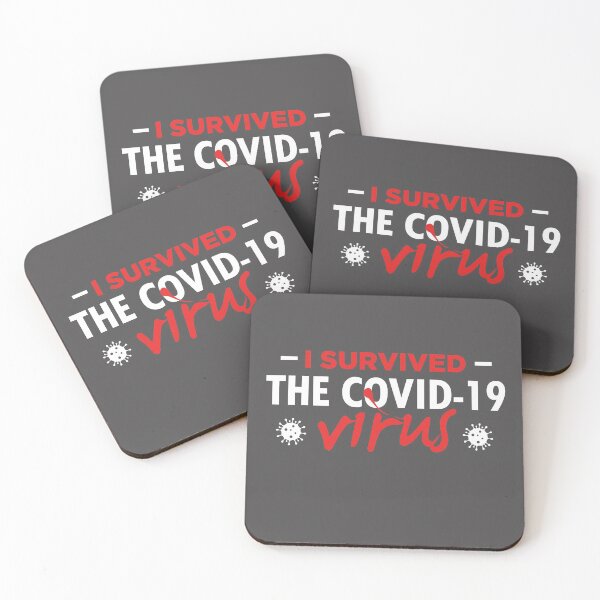 Item preview, I survived Covid-19 designed and sold by ObscuredOptics.