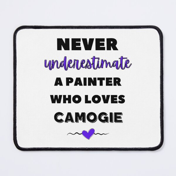 Item preview, Never underestimate a painter who loves camogie designed and sold by TheGreenGoat.
