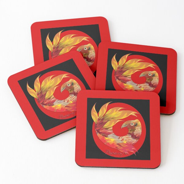 Item preview, Red Phoenyx (Phoenix) Fantastic Fire Bird (Design by Alice CCI) designed and sold by VanyssaGraphics.