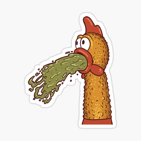 Chicken Barff Sticker