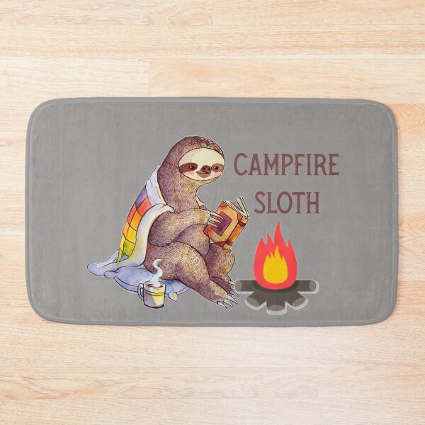 Item preview,  campfire sloth_ reading a book designed and sold by Ndli.