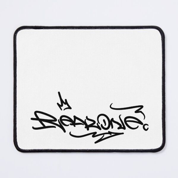 Item preview, Real One Series Black Graffiti Tag designed and sold by workbytristan.