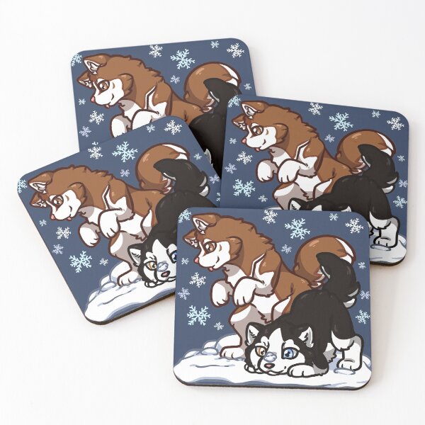 Item preview, Snow Huskies 2022 designed and sold by Katiefrog217.