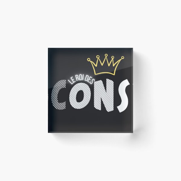 Aperçu de l'œuvre Le roi des CONS créée et vendue par thenewking.