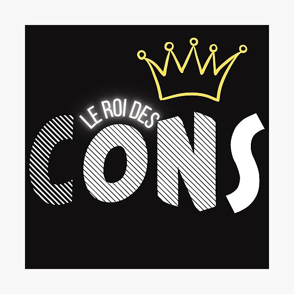 Aperçu de l'œuvre Le roi des CONS créée et vendue par thenewking.