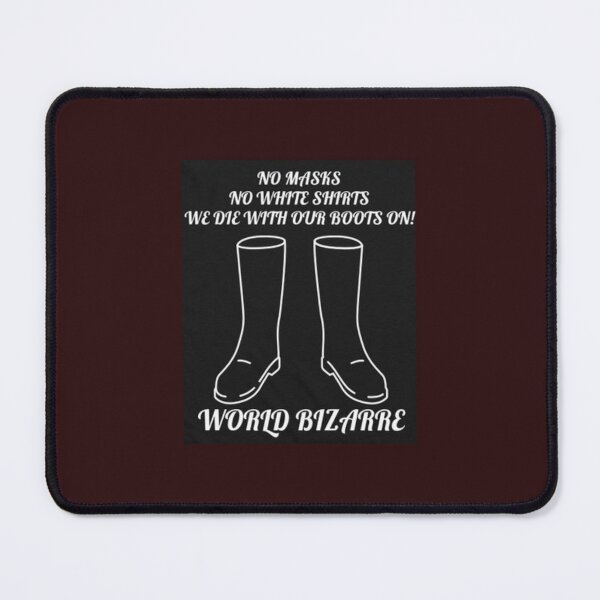Item preview, Die with your boots on designed and sold by WorldBizarre.