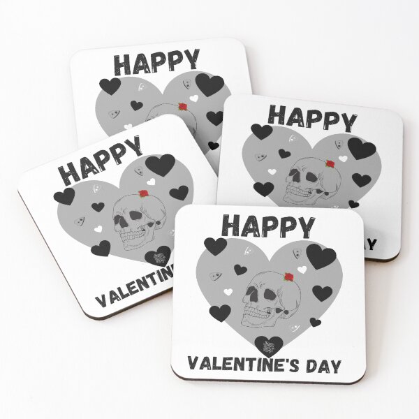 Item preview, Gothic I love you skull, planchette and heart designed and sold by LukjanovArt.