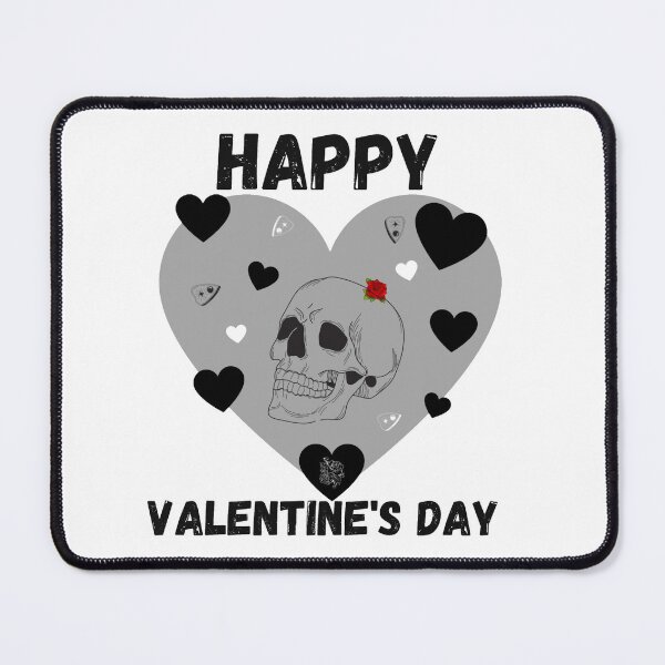 Item preview, Gothic I love you skull, planchette and heart designed and sold by LukjanovArt.