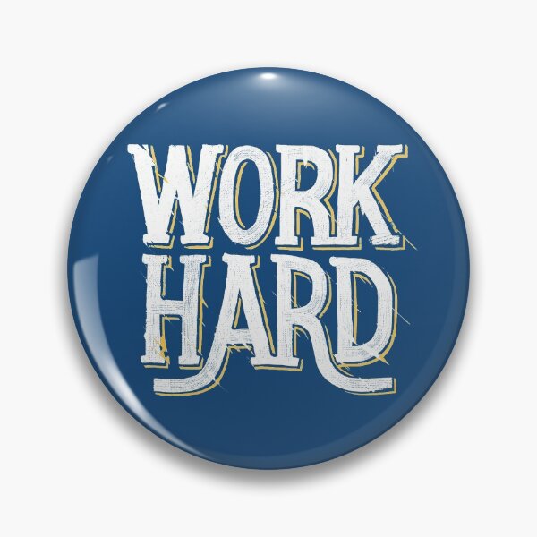Item preview, Work Hard and Be Nice to People Motivational Gift designed and sold by PaulLesser.