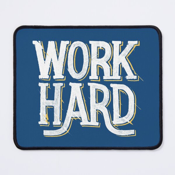 Item preview, Work Hard and Be Nice to People Motivational Gift designed and sold by PaulLesser.