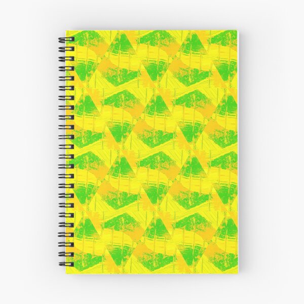 Item preview, Yellow and Green Abstract Painting Summer Pattern designed and sold by Zab Butler Design.