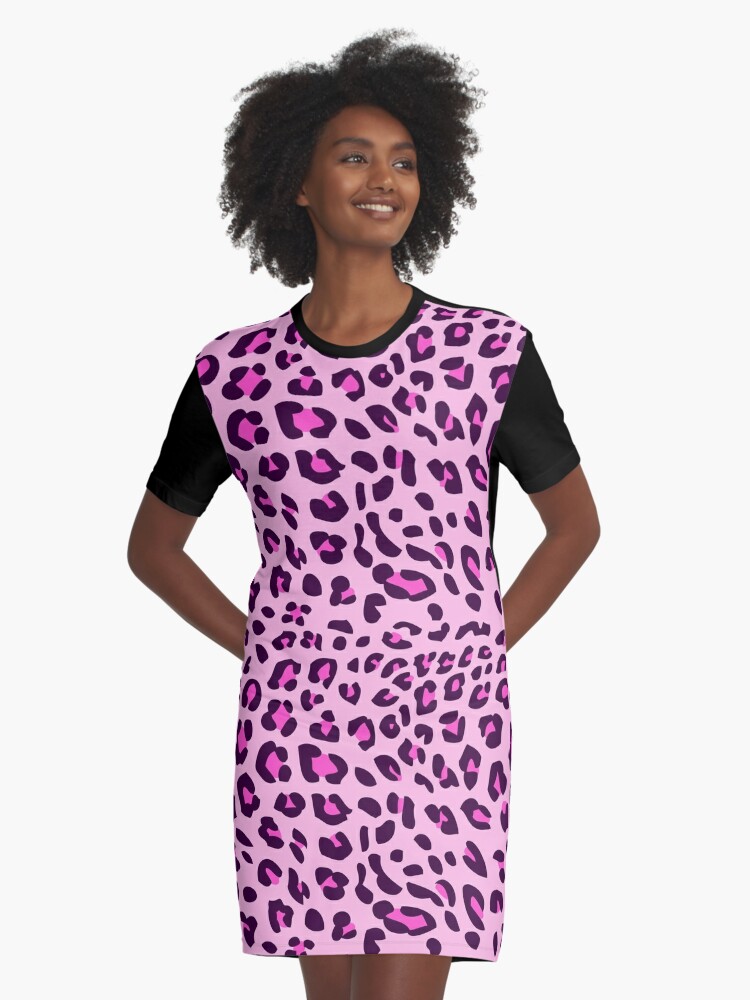 Pink panther store shirt dress